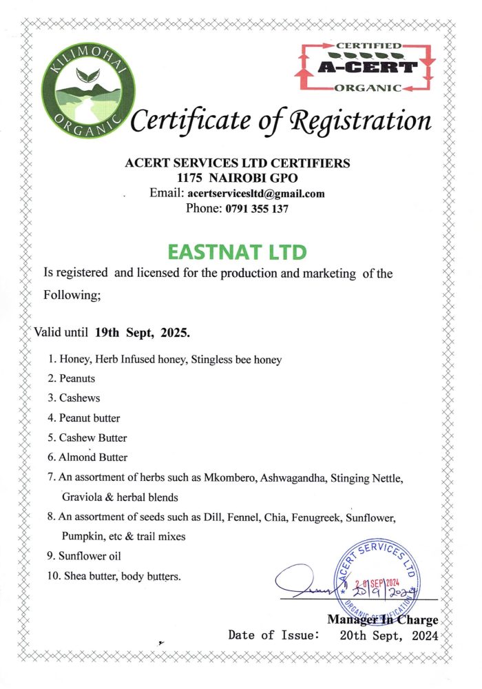 Eastnat Product List